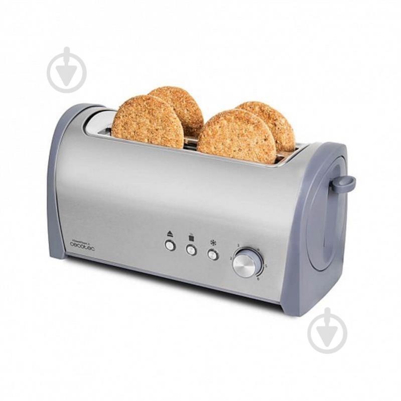 Тостер CECOTEC Steel&Toast 2L CCTC-03037 - фото 1