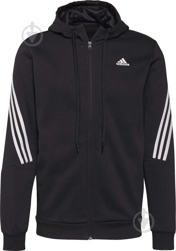 Спортивный костюм Adidas MTS COT FLEECE H42021 р. L черный - фото 6