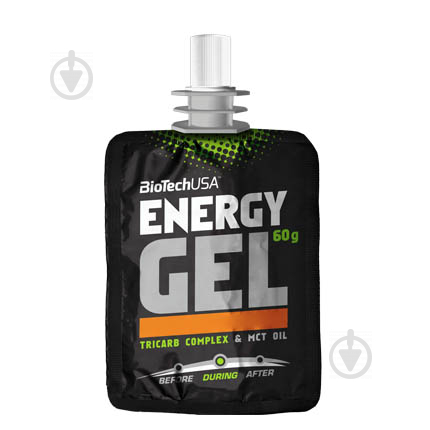 Энергетический напиток BioTechUSA Energy Gel Апельсин 1 шт./уп. 60 г - фото 1