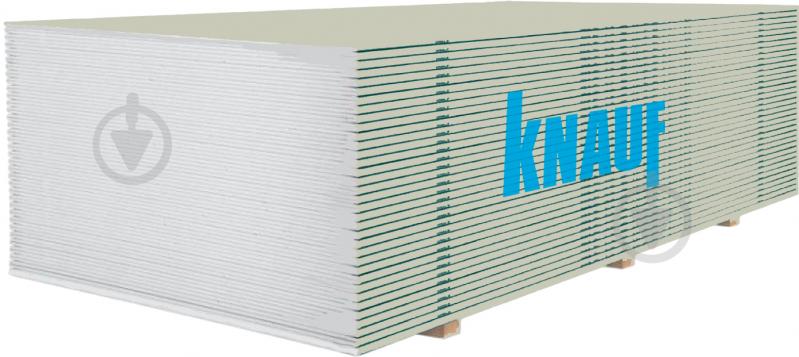 Гипсокартон обыкновенный Knauf 2600x1200х12,5 мм 3,12 кв. м - фото 1