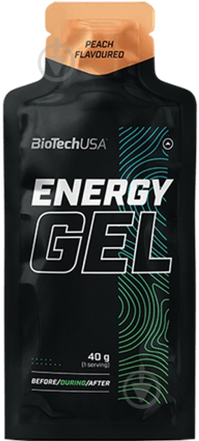 Энергетический напиток BioTechUSA Energy Gel Персик 40 г - фото 1 Энергетический напиток BioTechUSA Energy Gel Персик 40 г - фото 1