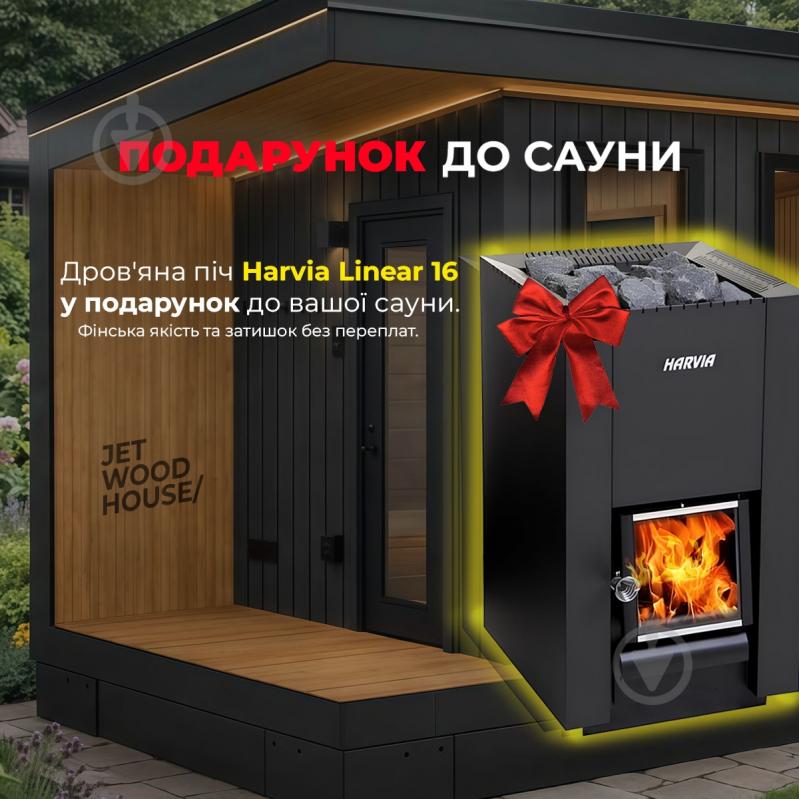 Модульна сауна стандарт 2,4х2,4х2,55 м - фото 2