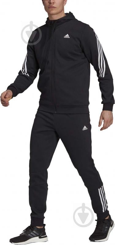 Спортивний костюм Adidas MTS COT FLEECE H42021 р. 2XL чорний - фото 1