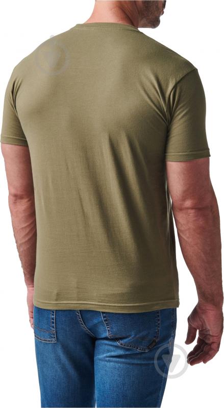 Футболка чоловіча 5.11 Tactical з малюнком Vaer All Tio Klar 76128-225 р.S Military Green - фото 3