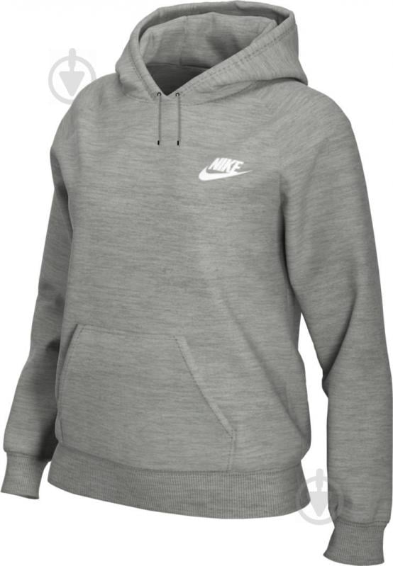 Джемпер Nike W NSW ESSNTL HOODIE PO FLC BV4124-063 р. XL серый - фото 3