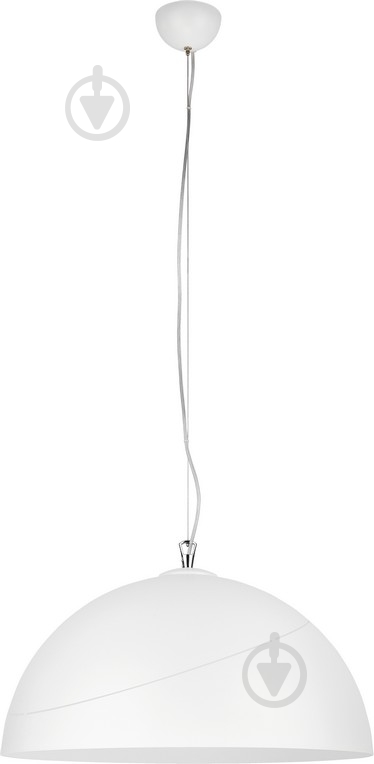 Подвес TK Lighting Steel 1x60 Вт E27 белый 2188 - фото 1