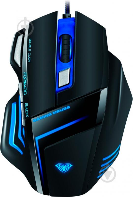 Мышь AULA Ghost Shark Expert Gaming Mouse (6948391211060) black - фото 1