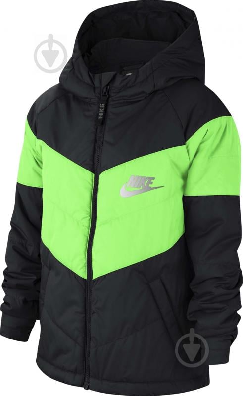 Куртка Nike U NSW SYNTHETIC FILL JACKET CU9157-016 р.S чорна - фото 3