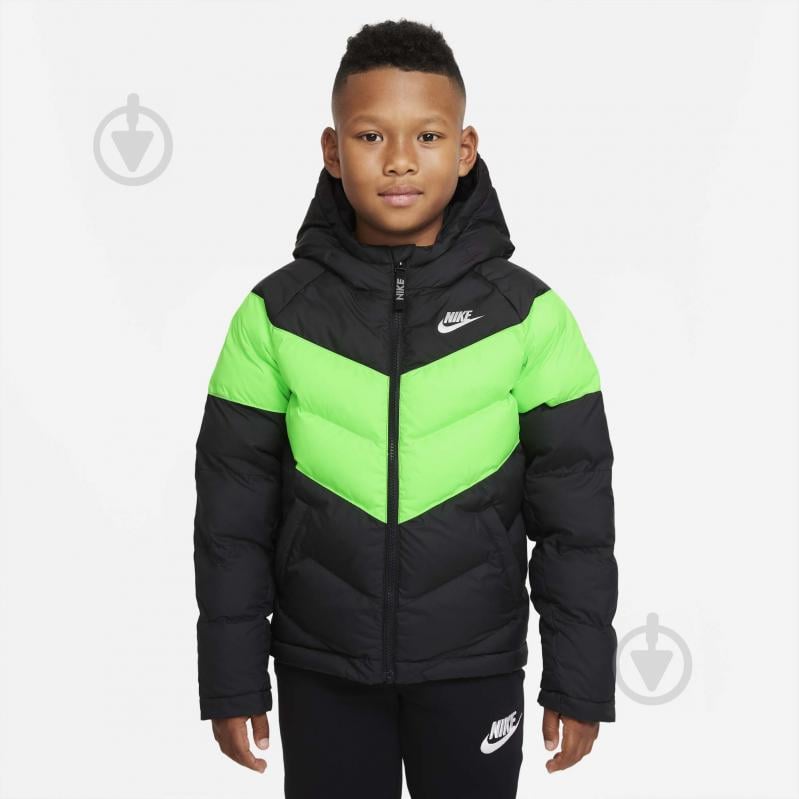 Куртка Nike U NSW SYNTHETIC FILL JACKET CU9157-016 р.S чорна - фото 4