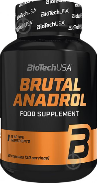 Тестостероновий бустер BioTechUSA BRUTAL Anadrol 90 капсул - фото 1