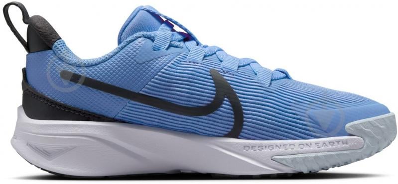 Кроссовки для мальчиков Nike STAR RUNNER 4 DX7614-408 р.32 синие - фото 2