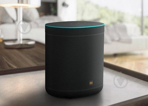 Портативная колонка Xiaomi Mi Smart Speaker black - фото 2