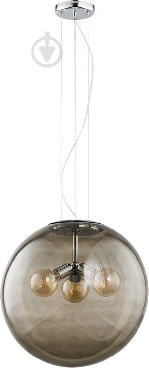 Подвес TK Lighting Globo 3x60 Вт E27 графит 2171 - фото 1