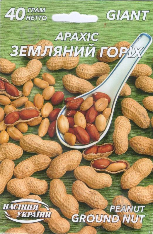 Насіння арахіс Земляний горіх 40 г - фото 1