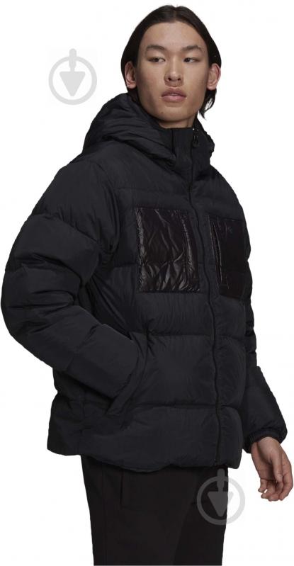 Пуховик чоловічий Adidas DOWN REGEN PUFF H13564 р.2XL чорний - фото 6