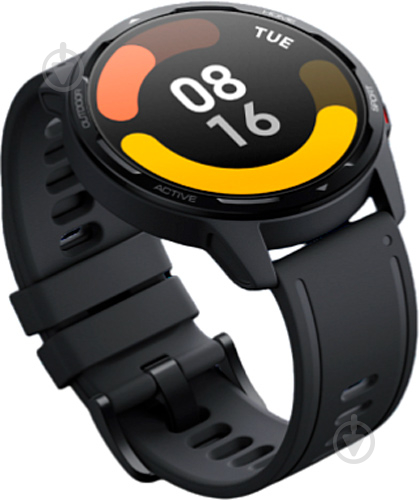 Смарт-часы Xiaomi Mi Watch S1 active NFC black (952452) - фото 4