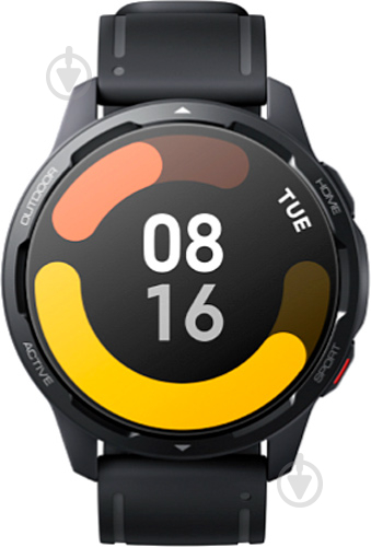 Смарт-часы Xiaomi Mi Watch S1 active NFC black (952452) - фото 2