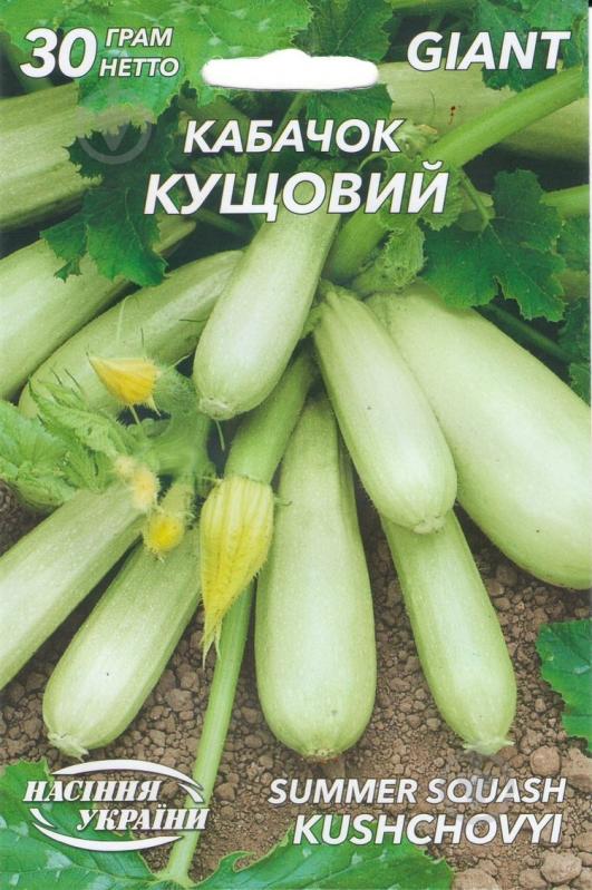 Семена кабачок Кустовой 30 г - фото 1 Семена кабачок Кустовой 30 г - фото 1