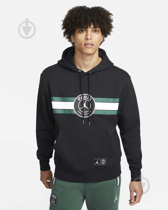 Джемпер Jordan M J PSG FLEECE PO DJ3928-010 р. 2XL чорний - фото 1