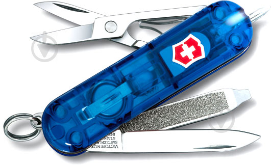 Нож швейцарский Victorinox SIGNATURE SAPPHIRE 0.6226.T2 - фото 1