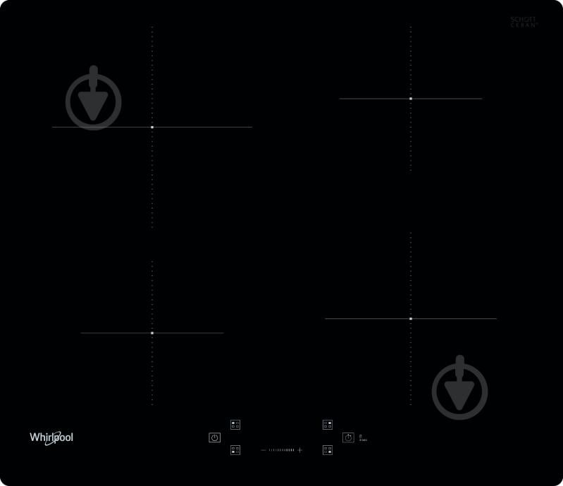 Комплект вбудовуваної техніки Whirlpool духова шафа OMK58HU1B + індукційна поверхня WS QS460 NE - фото 10 Комплект вбудовуваної техніки Whirlpool духова шафа OMK58HU1B + індукційна поверхня WS QS460 NE - фото 10
