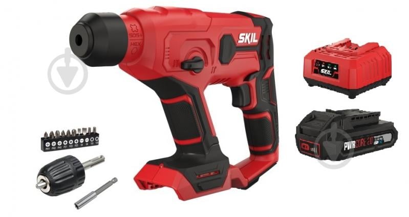 Перфоратор SKIL RH1E3810CA+BC1E3136AA - фото 1