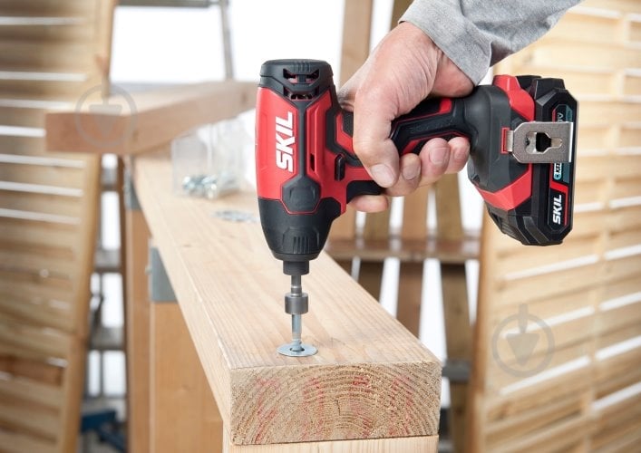 Гайковерт акумуляторний SKIL 140 Нм SD1E3210CA+BC1E3136AA - фото 4