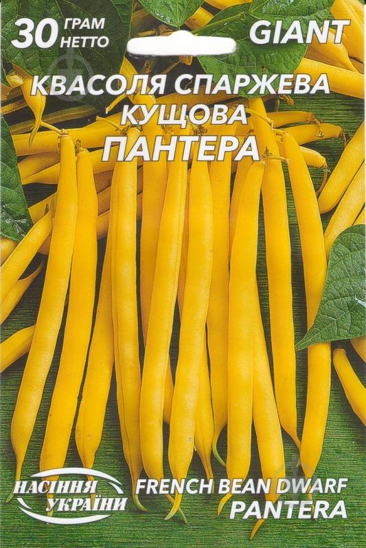 Семена фасоль кустовая Пантера 30 г - фото 1