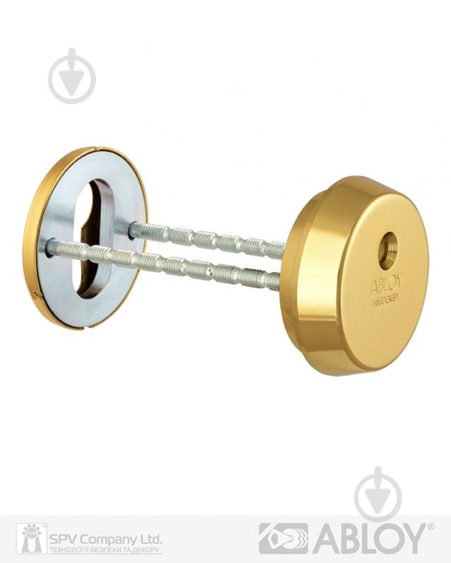 Накладка до замка Mul-T-Lock CH101 DIN ROUND 40-80мм полірована латунь - фото 2