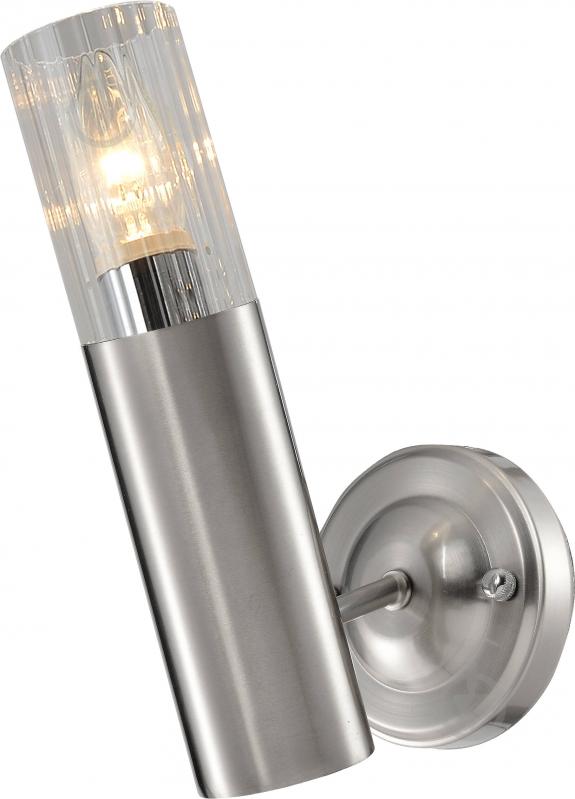 Бра Accento lighting Bergamo 1x60 Вт E14 хром - фото 1