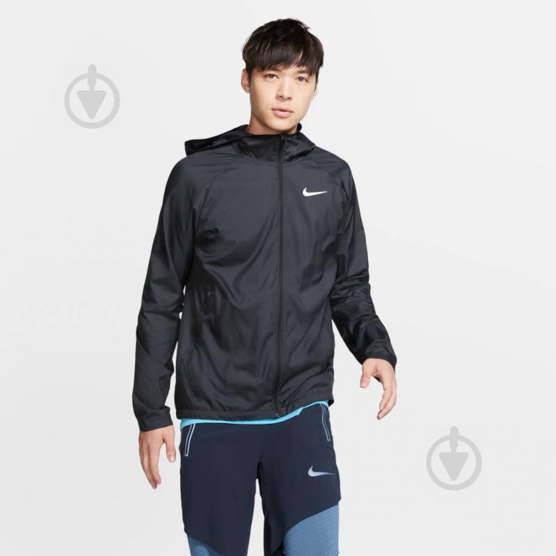 Вітрівка чоловіча Nike M NK ESSNTL JKT BV4870-010 р.XXL чорна - фото 4