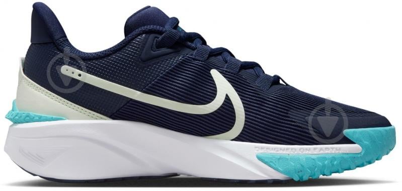 Кросівки для хлопчиків Nike STAR RUNNER 4 DX7615-409 р.36,5 темно-сині - фото 2 Кросівки для хлопчиків Nike STAR RUNNER 4 DX7615-409 р.36,5 темно-сині - фото 2