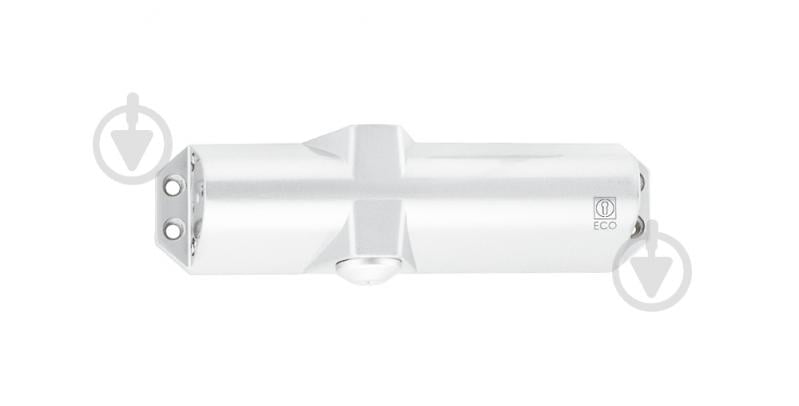 Доводчик дверний ECO Schulte TS-10D/SLIDE RAIL білий 80 кг - фото 1
