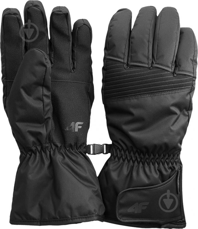 Варежки 4F GLOVES FNK M150 4FWAW24AFGLM150-20S р.M /черный - фото 1