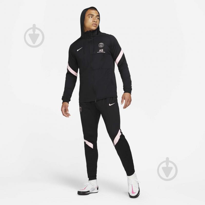 Спортивный костюм Nike PSG MNK DF STRK TRKSUIT HDK AW DH0710-011 р. L черный - фото 1