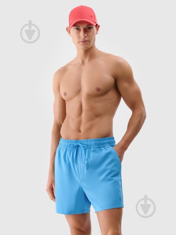 Шорты для плавания 4F 4FWSS25UBDSM134-33S р. M голубой - фото 1 Шорты для плавания 4F 4FWSS25UBDSM134-33S р. M голубой - фото 1