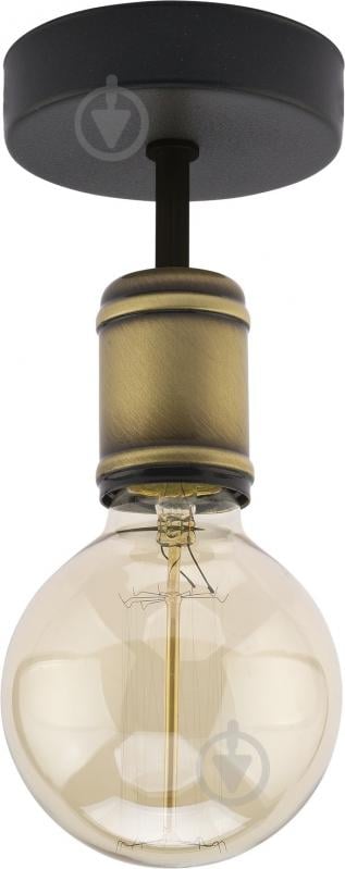 Подвес TK Lighting Retro 1x60 Вт E27 бронза/черный 1901 - фото 1