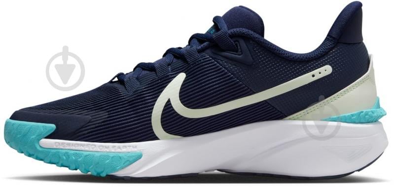 Кроссовки для мальчиков Nike STAR RUNNER 4 DX7615-409 р.36 темно-синие - фото 4 Кроссовки для мальчиков Nike STAR RUNNER 4 DX7615-409 р.36 темно-синие - фото 4