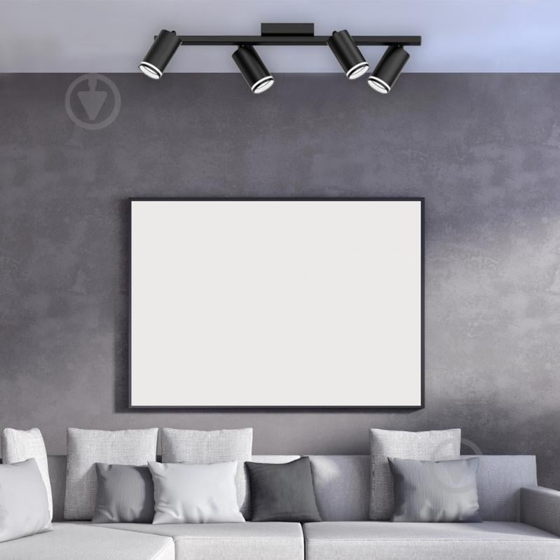 Світильник накладний поворотний ARDERO ML348-4X під лампу 4x13 Вт GU10 чорний 80388 - фото 2 Світильник накладний поворотний ARDERO ML348-4X під лампу 4x13 Вт GU10 чорний 80388 - фото 2