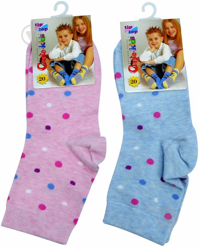 Носки детские для девочек Conte-Kids TIP-TOP (1П) р.20 фиолетовый - фото 1