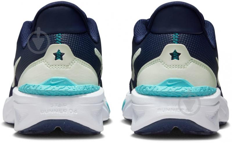 Кроссовки для мальчиков Nike STAR RUNNER 4 DX7615-409 р.38 темно-синие - фото 6
