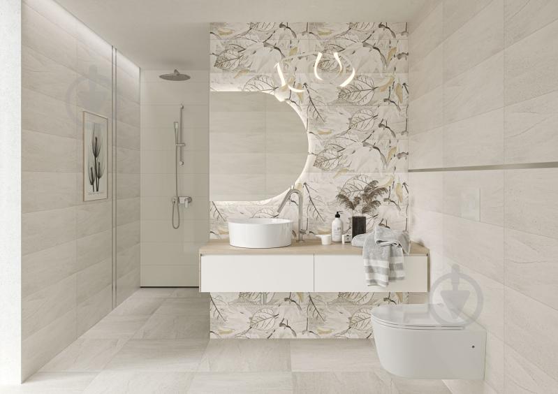 Декор Ceramika Paradyz Magnolia grys inserto С 25х75 см - фото 3
