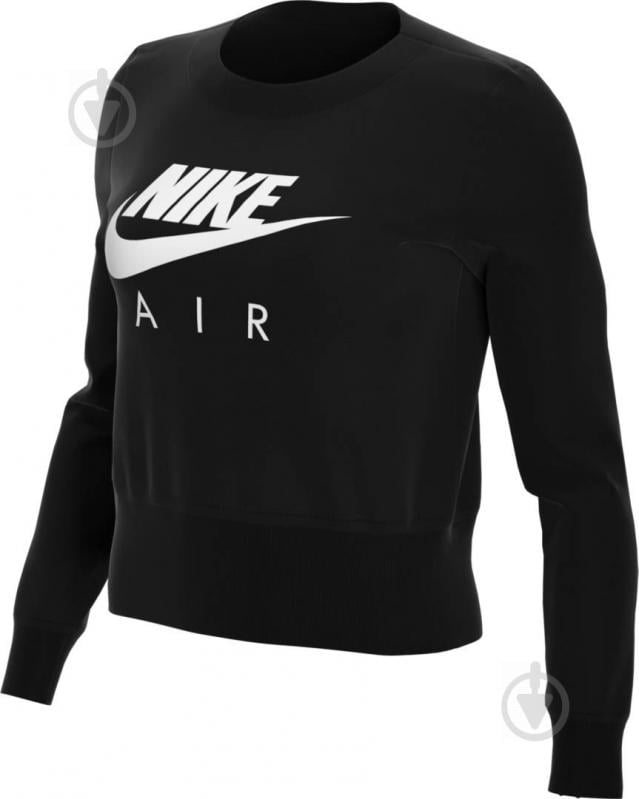 Свитшот Nike W NSW AIR CREW SATIN BV5130-010 р. XL черный - фото 3