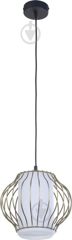 Подвес TK Lighting Rosso 1x60 Вт E27 белый/золото 2370 - фото 1 Подвес TK Lighting Rosso 1x60 Вт E27 белый/золото 2370 - фото 1