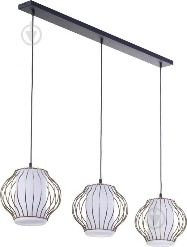 Подвес TK Lighting Rosso 3x60 Вт E27 белый/золото 2371 - фото 1 Подвес TK Lighting Rosso 3x60 Вт E27 белый/золото 2371 - фото 1
