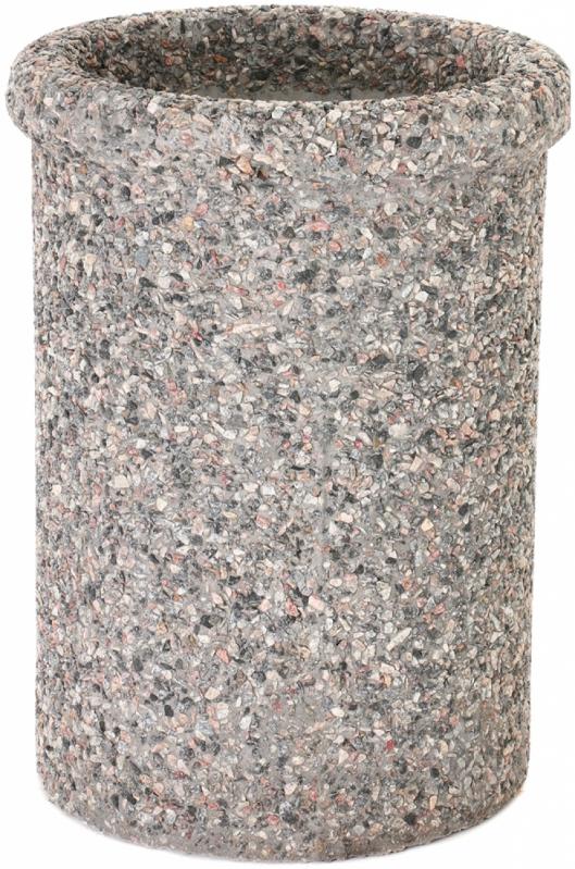 Урна декорированная гранитной крошкой 41x56 см - фото 1