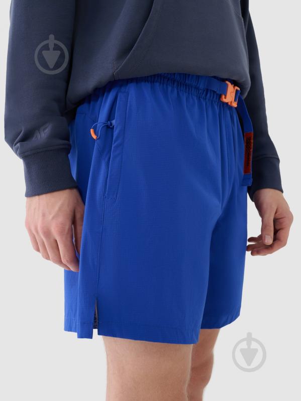 Шорти 4F SHORTS CAS M533 4FWSS25TSHOM533-36S р. M синій - фото 2 Шорти 4F SHORTS CAS M533 4FWSS25TSHOM533-36S р. M синій - фото 2