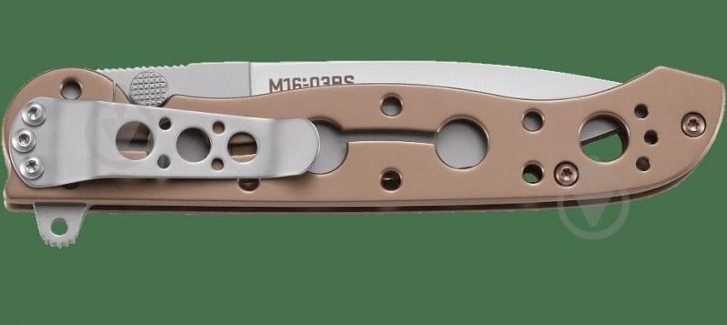 Ніж складаний CRKT M16 BRONZE/SILVER M16-03BS - фото 3 Ніж складаний CRKT M16 BRONZE/SILVER M16-03BS - фото 3