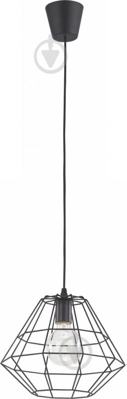 Подвес TK Lighting Diamond 1x60 Вт E27 черный 845 - фото 1 Подвес TK Lighting Diamond 1x60 Вт E27 черный 845 - фото 1