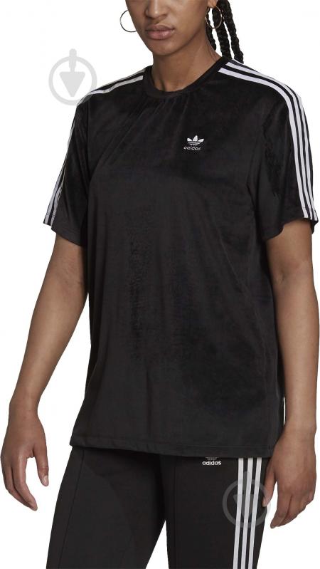 Футболка Adidas TEE H37841 р.M черный - фото 1
